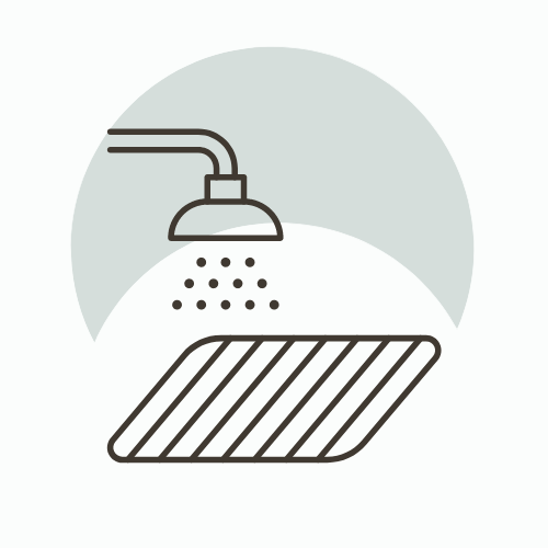 Tapis de douche m²